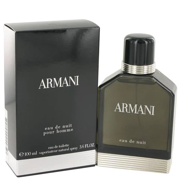 Armani Eau De Nuit by Giorgio Armani 3.4oz Eau De Toilette Spray Men