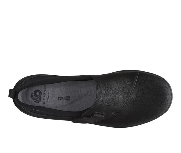 Women's Clarks Sillian 2.0 Ease Slip-On, Size: 10 W, Black