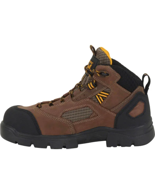 Men's Carolina Ca4552 Waterproof Composite Toe Hiker - Size: 9, Brown