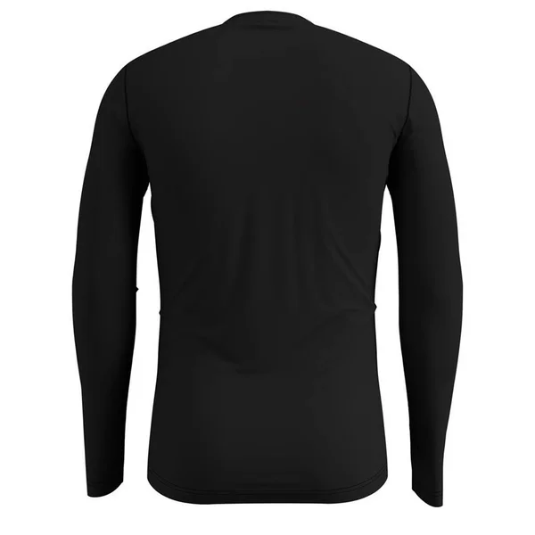 Odlo Men's Natural + Light Long-Sleeve Base Layer Top, Black, XL