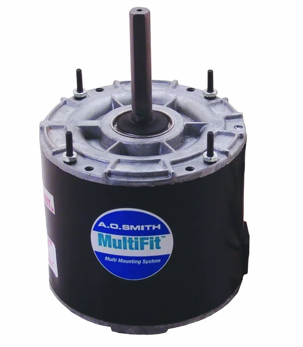 Century 9722 Condenser Fan Motor - 1/12to1/8HP, 1075 RPM