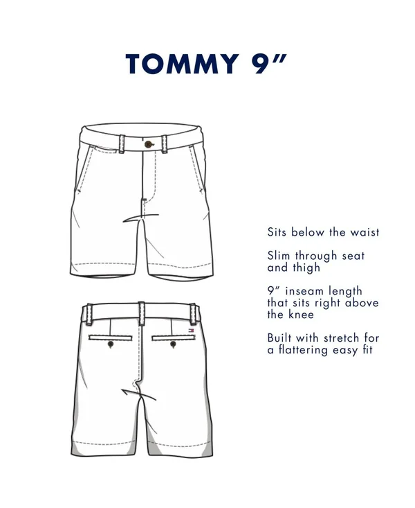 Tommy Hilfiger Men's Th Flex Stretch 9x22 Shorts - Created for Macy&s - Drizzle