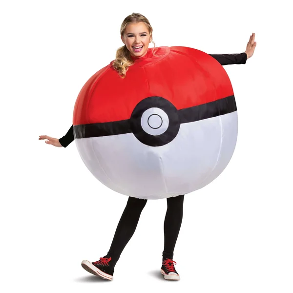 Disguise Poke Ball Inflatable Adult Costume