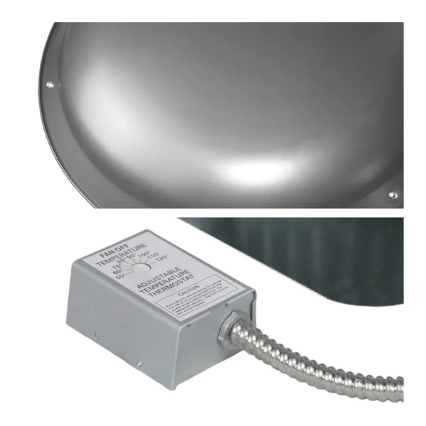 Ventamatic CX4000AMWG 1 - 600-CFM Grey Attic Roof Ventilator Dome - CX4000AMWGUPS