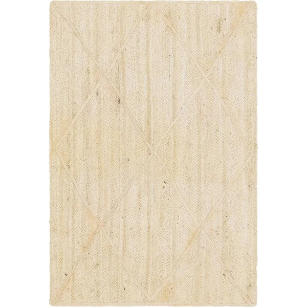 Braided Jute Rug Navy Blue - Rectangle 8& x 11&