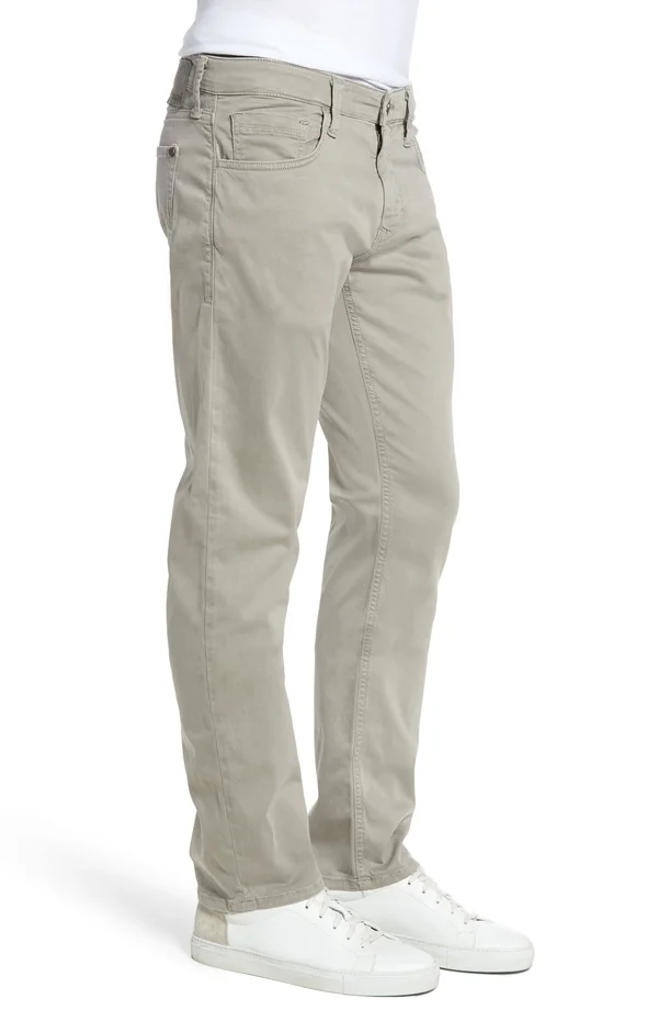 Mavi Jeans Zach Straight Leg Pants - Grey - 46 x 32