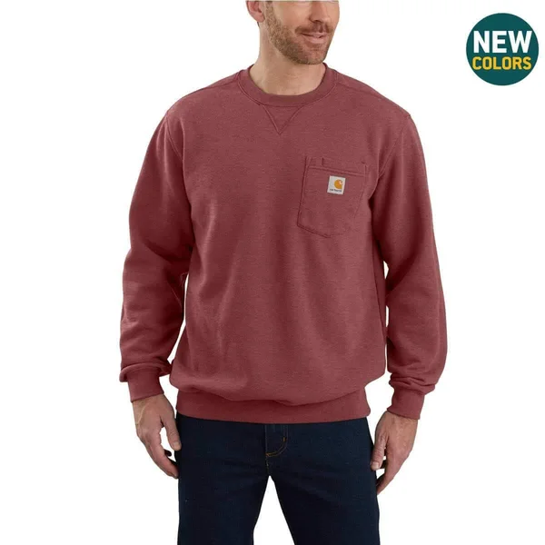 Carhartt Crewneck Pocket Sweatshirt - Men's Black - S