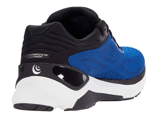 Topo Athletic Men's Ultrafly 3 Running Shoe, Cobalt/Black, 8