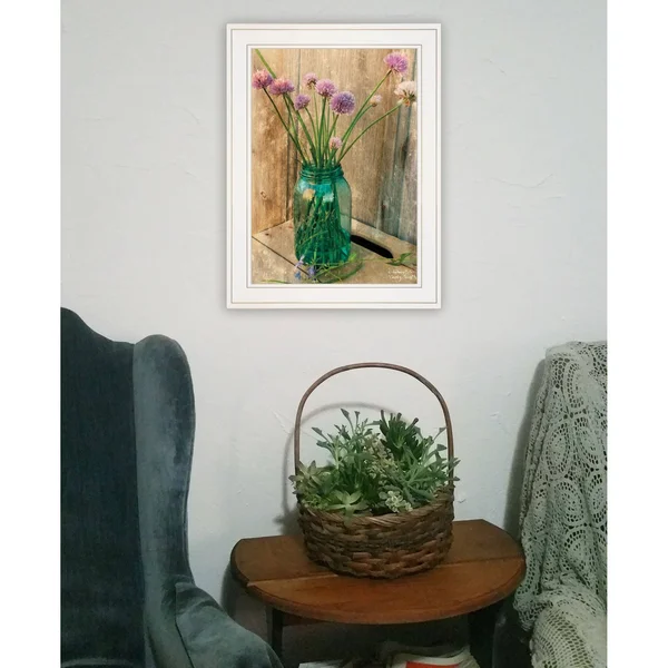 Country Chives by Anthony Smith Print Wall Art Wood Multi-Color