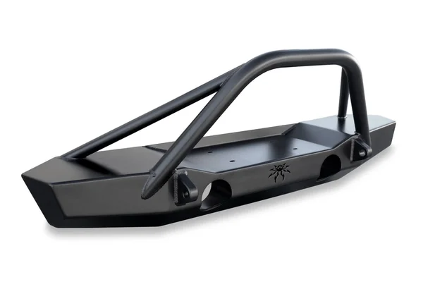 Poison Spyder 14-59-010-DB TJ RockBrawler Front Bumper - Brawler Bar - Tabs