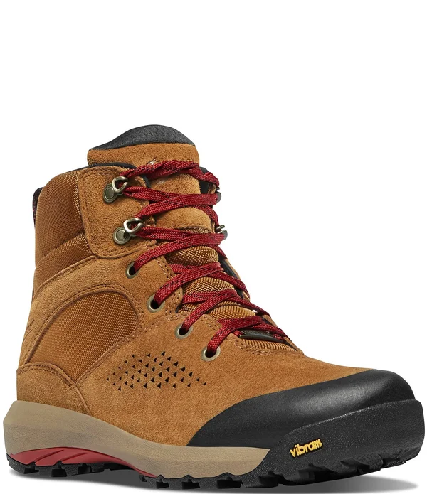 Danner Women's Inquire Mid 5 in. Boot Brown, Red 10.5