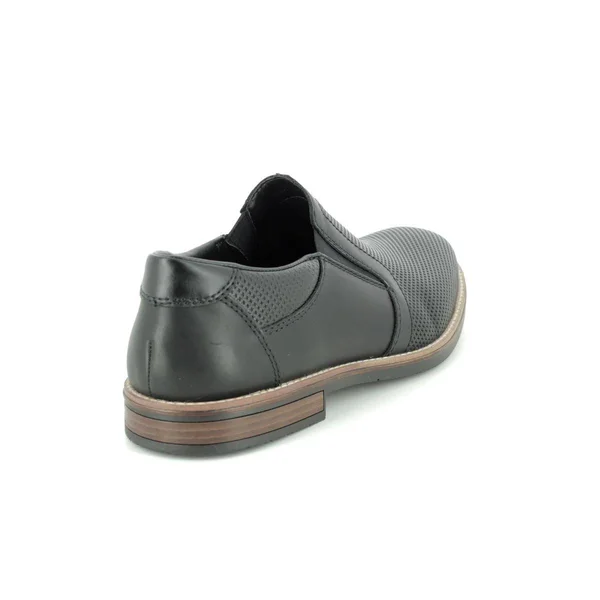 Rieker 13571-00 Black Leather 46 EU Mens Slip on Shoes