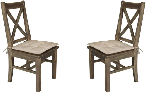 New Classic Tuscany Park Vintage Grey Dining Chair with Cushion Set of 2 D7404-20C