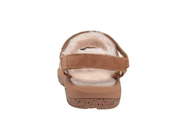 Teva Women's Hurricane Shearling Sandal - Pecan 7
