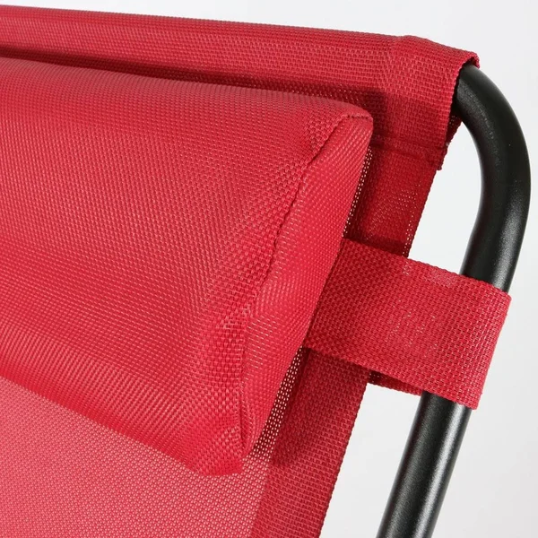 Sunnydaze Decor Oversized Zero Gravity Lounge Chair with Pillow and Cup Holder - Red