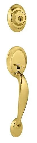 Kwikset 699DALIP-15A Dakota Dummy Exterior Handleset Antique Nickel Finish