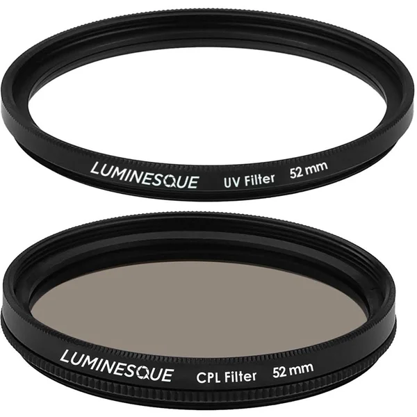 Luminesque 58mm Circular Polarizer and UV Slim Pro UVS-CPKS58