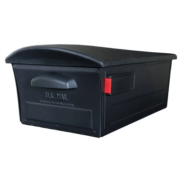 Gibraltar RSKB0000 - Mailsafe Post-Mount Mailbox - Black