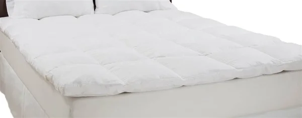 Lavish Home Duck Feather 2 inch Gusset Mattress Topper - Twin