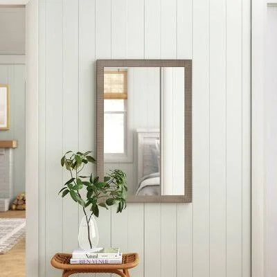 Corvallis Bathroom, Vanity Mirror Sand & Stable Size: 36x22 x 24