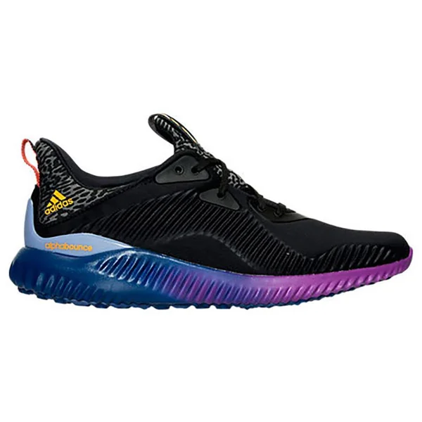 Adidas Men's Alphabounce Running Shoes, Black