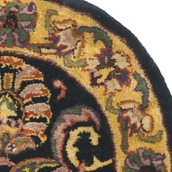 Safavieh Golden Jaipur Gj275a 8& Round Navy - Gold Rug