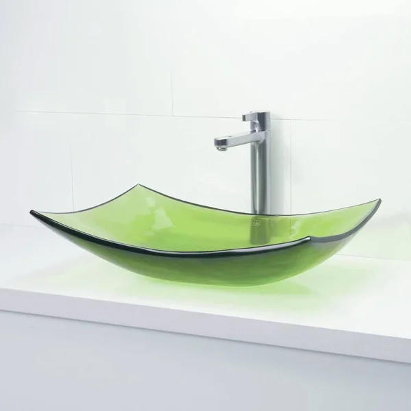 Decolav 2800-ABS Incandescence Rectangular Resin Vessel Sink - Absinthe