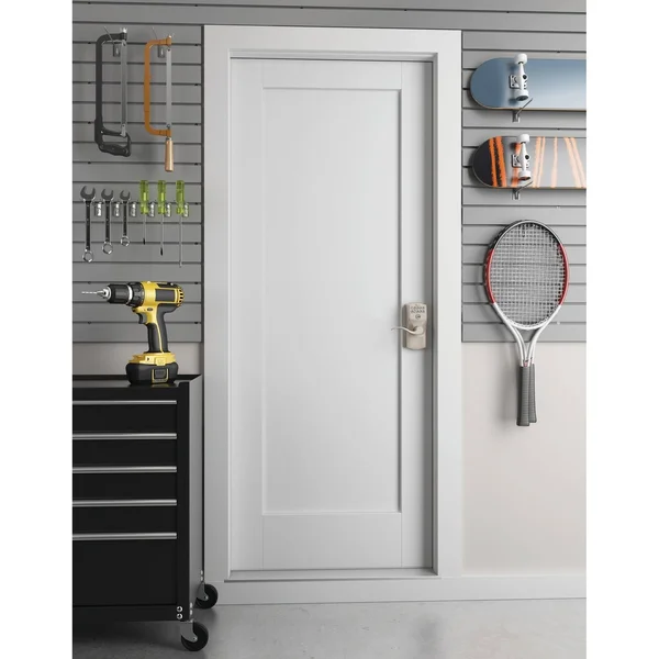 Schlage FE595 CAM/ACC Camelot Keypad Flex-Lock Entry Leverset with Accent Lever