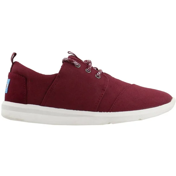 Toms Women's Del Rey Casual Shoe Burgundy 6.5