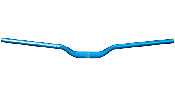 Spank Spoon 800 Handlebar - 31.8mm CLAMP, 40mm Rise, Blue