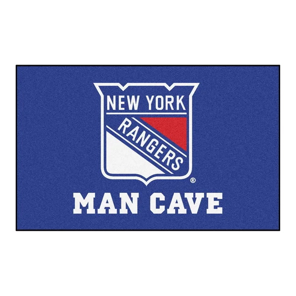 NHL - New York Rangers Man Cave Ultimat 5'x8' Rug