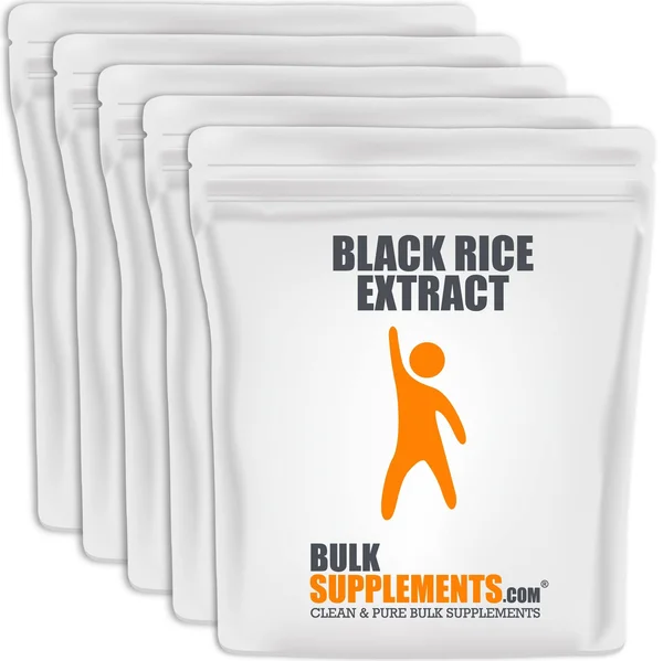 Black Rice Extract, Zizania caduciflora Extract 1kg Pure Powder
