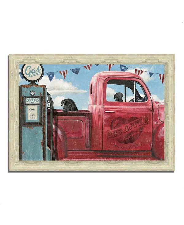 26x22 x 36x22 Lets Go for A Ride I by James Wiens Framed Painting Print