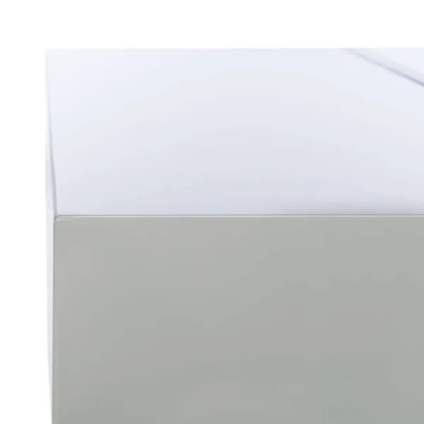 Safavieh COF7001B Jacob Rectangular Glass Leg Modern Coffee Table
