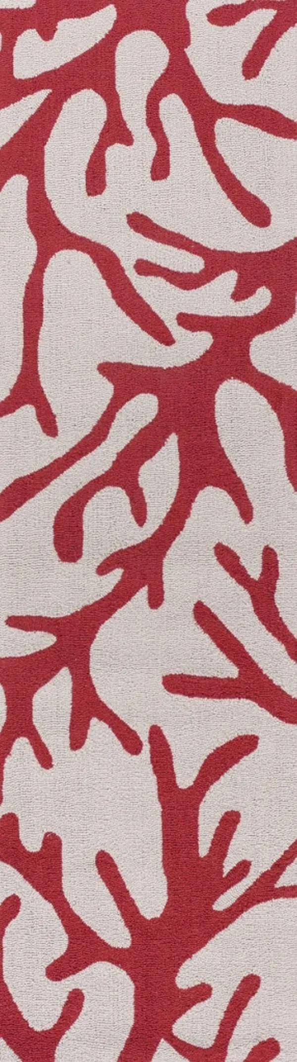 Kas Sonesta 2038 Coral 3&3x22 x 5&3x22 Ivory, Rust Area Rug