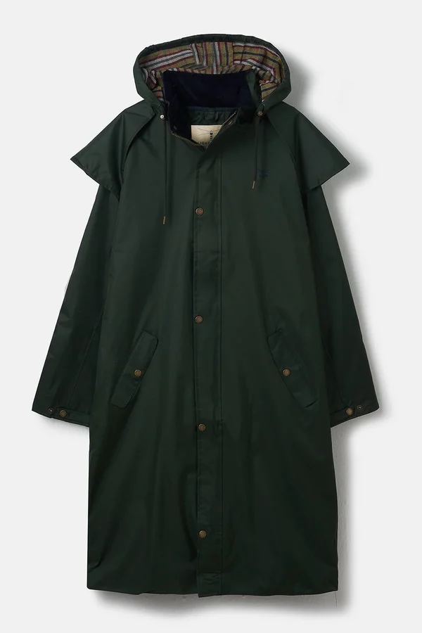 Lighthouse Men's Stockman Full Length Rain Coat - Duffel L