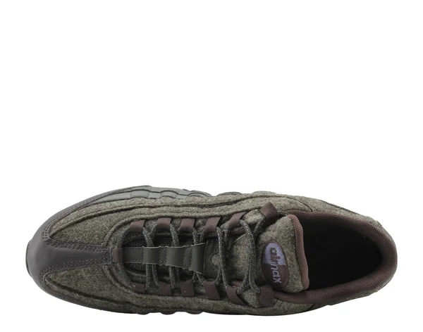 Nike Air Max 95 Premium Sequoia/Light Carbon Men's Running Shoes 538416-300
