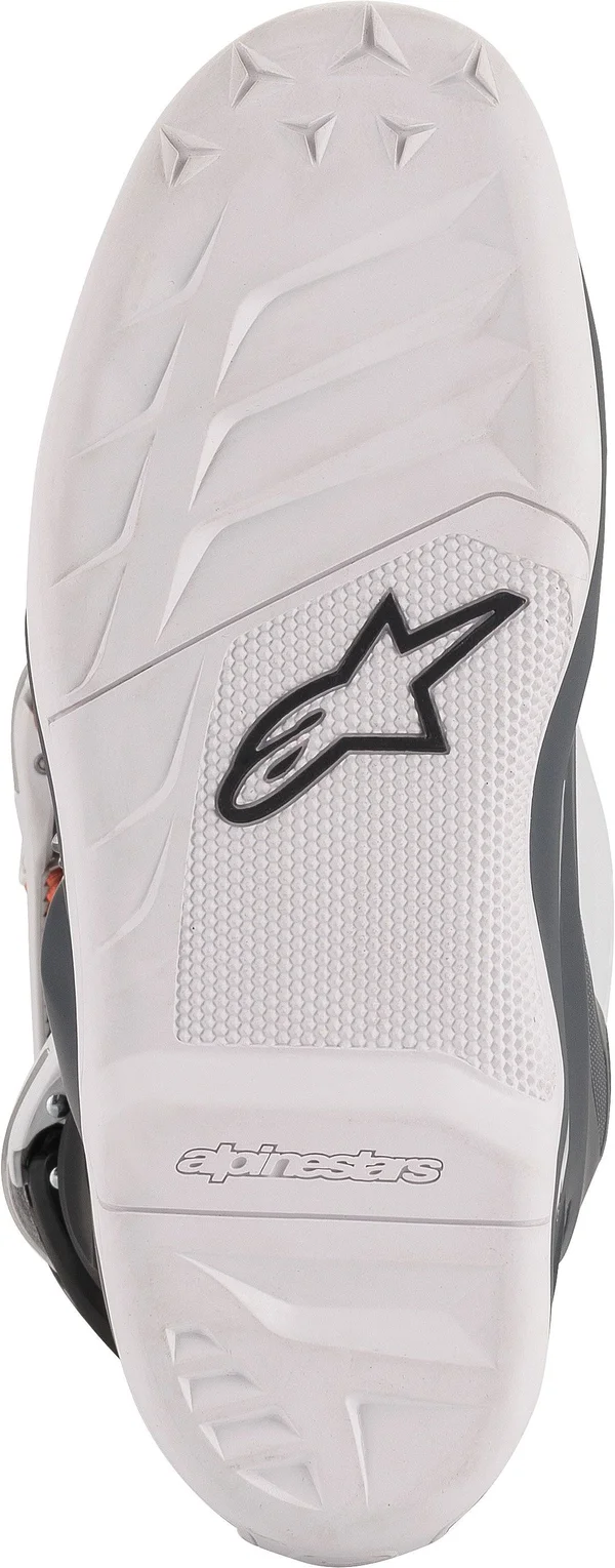 Alpinestars Tech 7S Youth Boots (6 - Black/Gray/White/Fluo Orange)