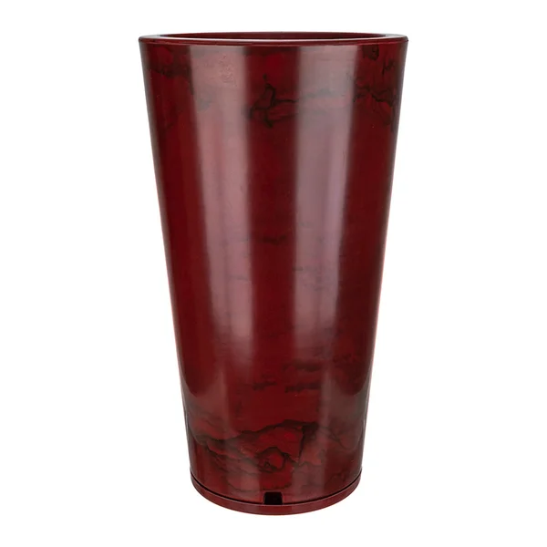 Floridis Genebra Large Red Marble Effect Resin Planter Bowl