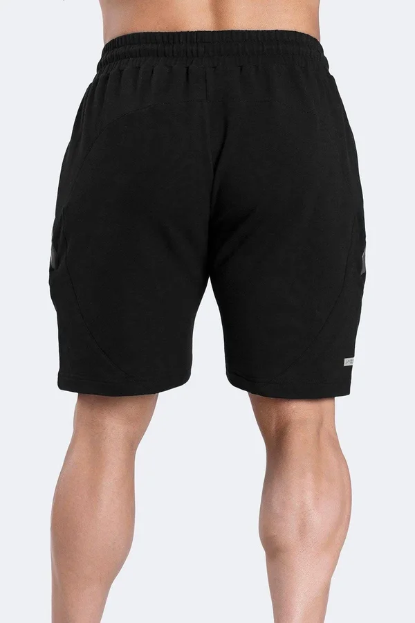 TLF Iron Shorts – Black - Mens Athletic Shorts Gym Shorts Black, 2XL