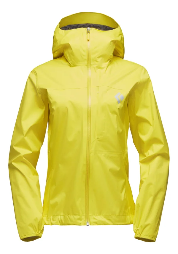Black Diamond Women's FineLine Stretch Rain Shell Jacket Blue XL