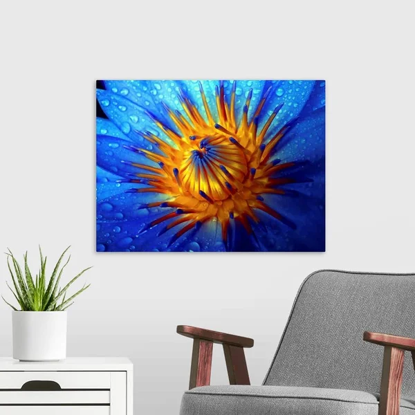 Waterlily - Large Solid-Faced Canvas Wall Art Print, Great Big Canvas