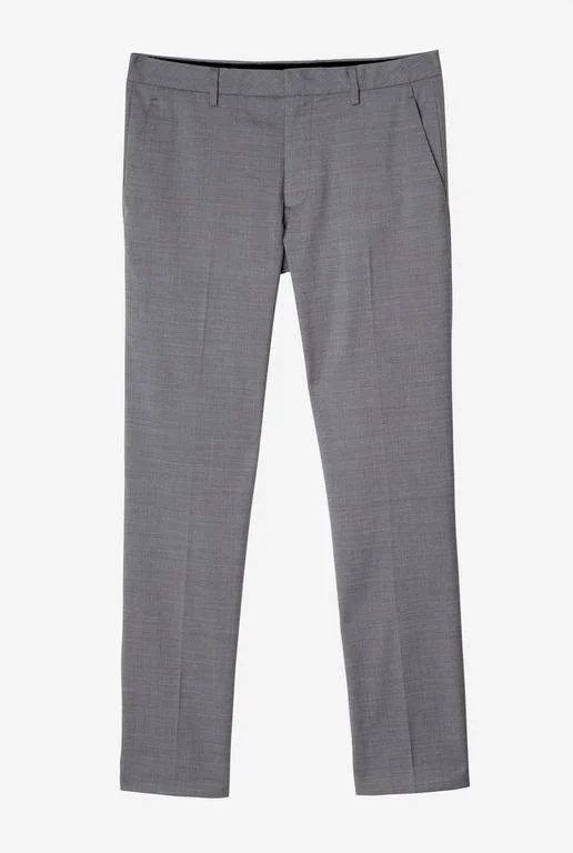 Bonobos Tech Wool Dress Pants - Gray - Formal Pants