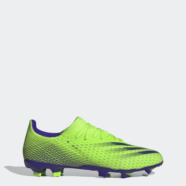 Adidas Men's x Ghosted.3 Firm Ground Soccer Cleats - Green