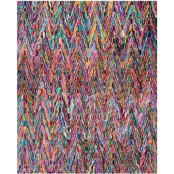 Safavieh Nantucket Multi 8& x 8& Square Area Rug