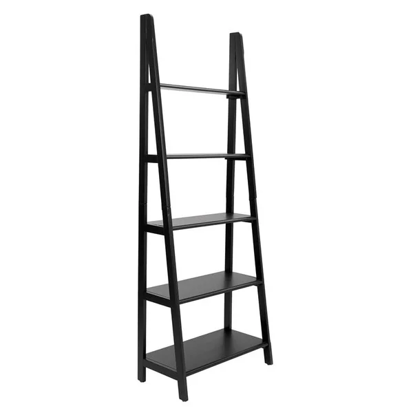 Osp Home Furnishings Brookings 5 Shelf Bookcase - Black (BKS275-BK)