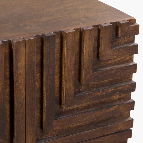 Union Home Maze Wood Night Stand