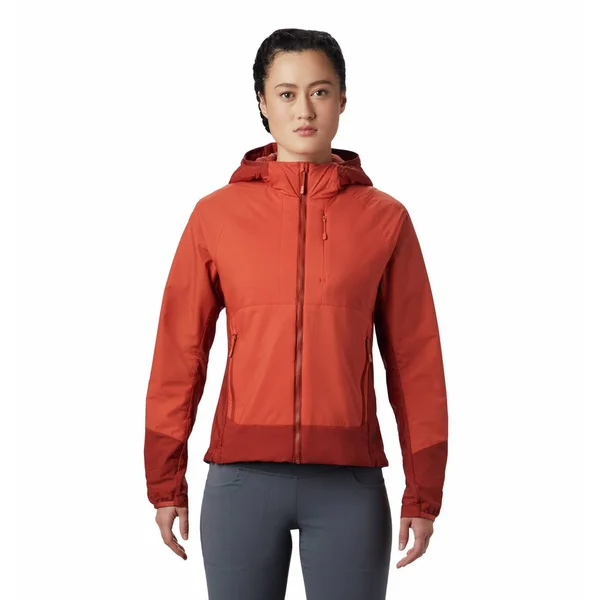 Mountain Hardwear Women's Kor Cirrus Hybrid Hoody - XS - Washed Turq