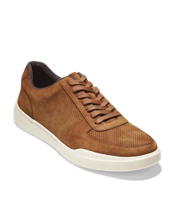 Cole Haan Men's Grand Crosscourt Modern Performance Casual Sneaker - Size: 7, Brown