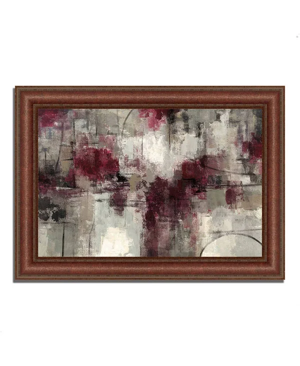 45x22 x 64x22 Stone Gardens by Silvia Vassileva Framed Painting Print